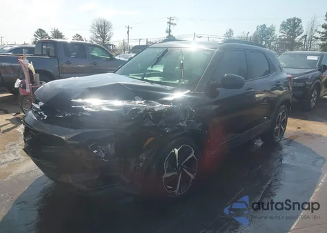 2021 Chevrolet Trailblazer Fwd Rs из США, поврежденный, VIN KL79MTSL2MB089484